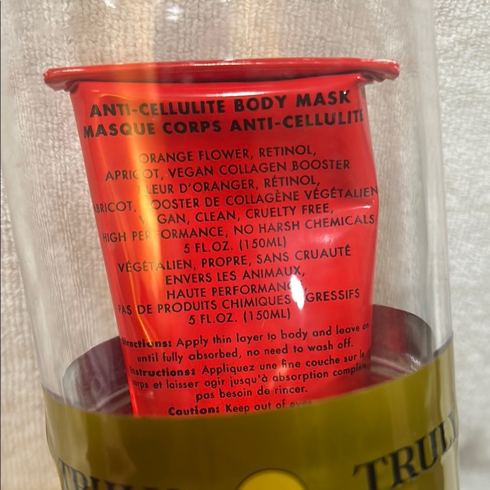 TRULY Red Body Mask with Gold Cap - Picture 9 of 10